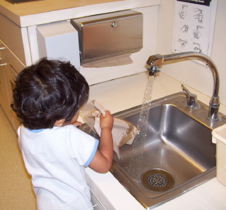 Washing Hands and Experimenting with Independence