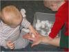 Sensory Play with Snow